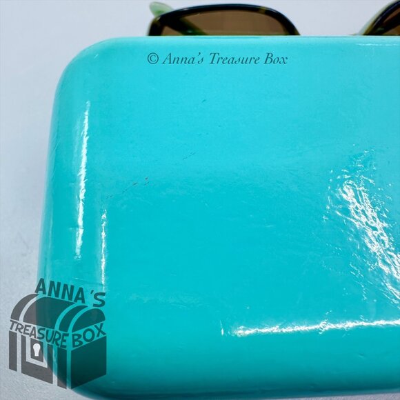 Tiffany & Co. TF 4066 8134/3B 56-16 135 3N Havana/Blue Square Sunglasses (case) main image 11
